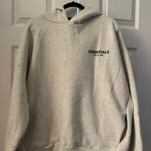 Essentials Light Gray Sweatshirt